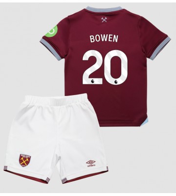 West Ham United Jarrod Bowen #20 Prima Maglia Bambino 2025-26 Manica Corta (+ Pantaloni corti)